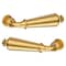 Baldwin Lever Lifetime Satin Brass Door Levers Lifetime Satin Brass 5125 5125.044.MR - alternate 2